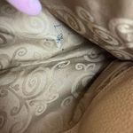 Brighton  Shoulder Bag Signature‎ Canvas Leather Braided Straps Brown Heart B's Photo 14