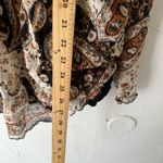 Christopher & Banks  Witchy Grunge Whimsigoth 3X Black Paisley‎ Boho Sheer Photo 6