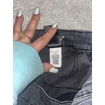 mott bow mom jeans gray Black wash 26x28 Size 26 Photo 4