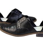 Freda Salvador Laceless D'Orsay Oxford GUC $395 Size 8.5 S3507 Black Photo 8