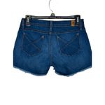 Nightcap Women's Jean Shorts Mid-Rise Cut-Off 5-Pocket Stretch Denim Blue Sz. 26 Photo 8