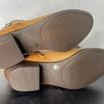 Lucky Brand Women's Basel Ankle Booties Caramel New Milled Old English Sz 7.5 Photo 8