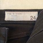 Rag and Bone  Black Cropped Ankle Jeans Photo 3