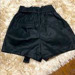 EXPRESS Super high waisted vegan leather short NWT Photo 2