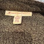 JM Collection  Woman Chocolate Brown Chunky Knit Cardigan Sweater Jacket 18W Photo 8