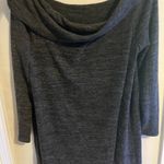 dark gray sweater. Torrid Size 00. Perfect for fall. Soft. Cozy. Photo 4