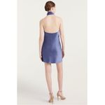 Cinq à Sept  Dinah Silk Scarf Neck Dress, Purple Size 0 New w/Tag Retail $495 Photo 4