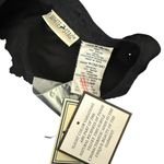 White Stag White‎ Stag Black Velvet Embroidered Button Down Top Size M 8/10 Whimsigoth NEW Photo 6