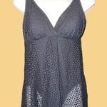 Croft & Barrow  new black lace style flyaway front swimsuit! Photo 1