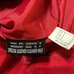 Vintage 90’s CHIA Red Suede/Leather Mini Skirt Size 4/6 Perfect for VDay! Photo 3