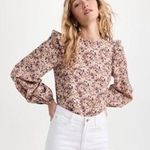 Cami NYC  Georgine Long Sleeve Paisley Top Women's Size Small Photo 0