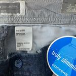 Dockers  Marley Ideal Fit Truly Slimming Mid Rise Blue Denim Jeans Pants Sz 14 M Photo 3
