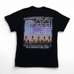 Backstreet Boys 2014 In a World Like This Concert Tour Black Shirt Size Small Photo 1