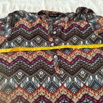 About A Girl  Multicolor Geometric Blouse Photo 2