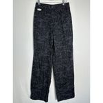 H&M X No Fear~ High Rise Relaxed Y2k 90s Graphic Print Cotton Jeans Size 8 Photo 3