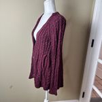 Free People  Cable Knit Oversized Cardigan Sweater Size XS Photo 4