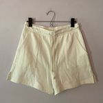 Pistola NWT Women's size Small White Terrycloth Baggy Sweatshorts Loungewear Photo 0