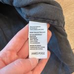 James Perse NWT  Women’s Gathered Linen Top Dark Gray Sleeveless Size 0/XS Photo 5