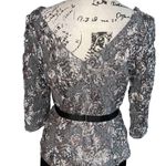 Alex Evenings  black and silver two-piece evening wear‎ Photo 1