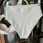 H&M  bikini set ribbed terry highwaisted rise balconette underwire pushup bottoms Photo 4