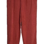 & Other Stories & Other Stories Pants Womens‎ 4 Rust Orange High Rise Paper Bag Waist Casual Photo 0