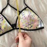 Victoria's Secret VS Womens Size Medium Abstract Neon Bikini Top Racerback Photo 2