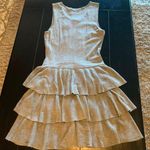 Twelve By Twelve tiered knit dress grey size M Photo 4
