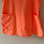 Free People FP Movement Hot Shot Mini Dress in Neon Coral Orange Size Large Photo 3