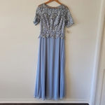 Alex Evenings  Women's Long Embroidered A line dress size 6 New Photo 1