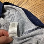 LuLaRoe Amber lightweight hoodie. Navy/black marl. Size Medium Photo 7