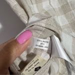 Madewell Linen Blend Tulip Hem Mini Skirt NWT Size 6 Photo 4