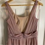 Birdy Grey  Dusty Rose Maxi Dress With Pockets Size Large NEW flawed bridesmaid Photo 6