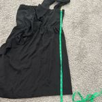 Elle Elegant  Black One-Shoulder Dress Photo 5