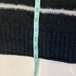 EVRI Black & White Striped Pullover Crew Neck Sweater Sz 3X Metallic Sparkles Photo 10