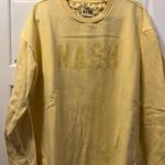 NASH Collection Yellow Sweatshirt Size XXL Photo 0