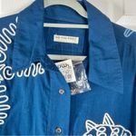 We The Free Sz M  NWT $198 MSRP Linen Blend Button Up Photo 3