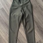 Alo Yoga  Olive Green Airlift Leggings Photo 0