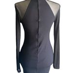 Windsor -STUDDED COLLAR BLACK BODYCON DRESS-SIZE SMALL Photo 7