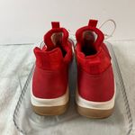 Gianni Bini Rizwell Lace-Up Red Sneakers women’s 8.5 leopard print casual shoe Photo 2