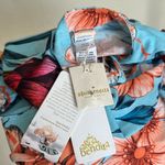 Agua Bendita  X Revolve Linnea Romper in Doux Blue‎ Floral NWT size L Photo 7