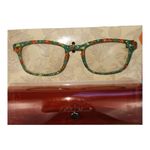 The Pioneer Woman Blue Light Screen Protection Glasses with Case Vintage Floral Photo 5