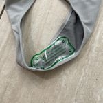 Morning Dip Silver Gray Ribbed Bikini Bathing Suit Set XS Photo 5