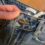 ANINE BING  gabe jean medium wash straight leg ankle distressed size 25 Photo 11