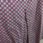 Etcetera  Colorful Print Cotton Above Knee Lined Straight Skirt Size 6 Photo 2