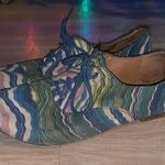 Gianni Bini  colorful leather boho bowling style lace up Oxford shoes Photo 0