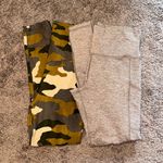 Aerie Offline size large athletic leggings camo and marked brown bundle! Photo 0