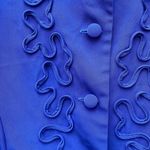Vintage Blue H. Apparel Co 1980s Jacket L Braid Applique Size L Photo 2