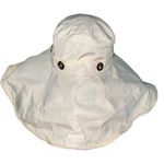 Reversible Adjustable Floral & Cream Wide Brim Sun Hat Photo 4