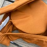 Aerie NWT  real me stretch sports bra small burnt orange brown Photo 2