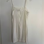 fab'rik White spaghetti strap mini dress Photo 0